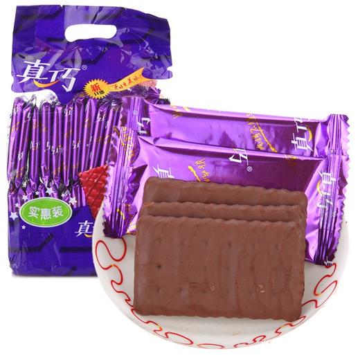 真巧涂层饼原味308g/袋 商品图0