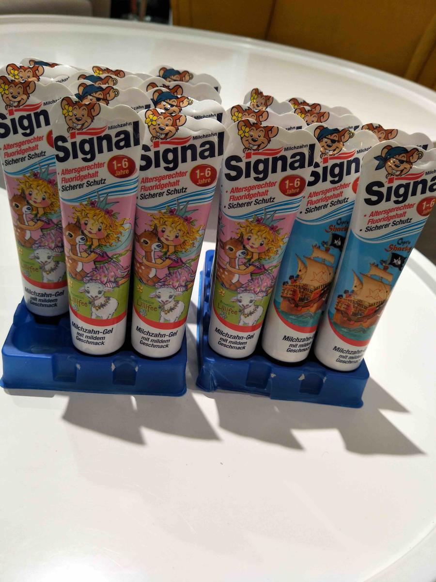 德国进口【可吞咽儿童牙膏】现货