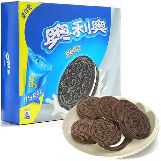 奥利奥Oreo 轻甜夹心饼干家庭装 466g/包 商品图0