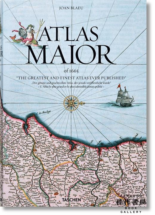 Joan Blaeu. Atlas Maior of 1665 / 约翰·布劳. 1665年大地图集 / 大开本原版画册 /Taschen XL系列 商品图0