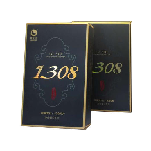 怡清源欧标茯砖茶 1308金花原叶茯砖茶 商品图0