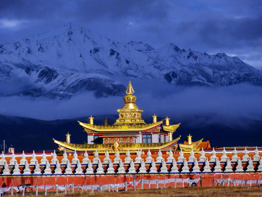 【10月川西秋色行摄】四姑娘山+甲居藏藏寨+色达佛学院+墨石城+塔公草原+新都桥十里画廊+康定木格措 商品图0