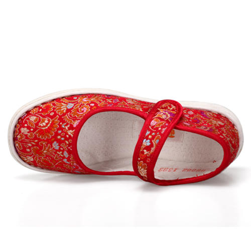 内联升童鞋手工单鞋千层底织锦一代边5259C 商品图1