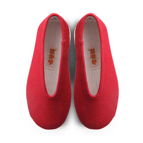 内联升童鞋手工单鞋千层底可手绘加密礼小元口布鞋5322C 商品图2