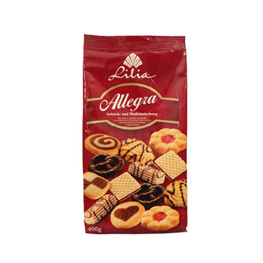 莱亚精选混装曲奇华夫饼干400g/袋 商品图0