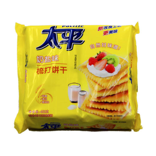 太平梳打饼干奶盐口味400g/袋 商品图0