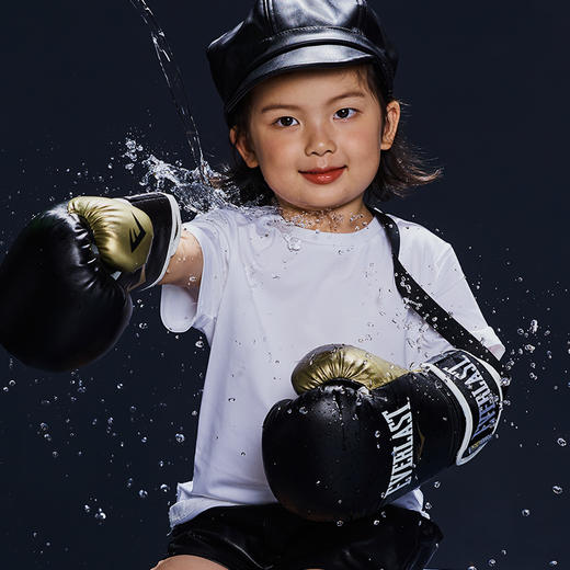 Supield（素湃）童装短袖t恤儿童宝宝亲子装疏水黑科技防污短t一家三口 商品图3