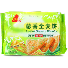 奇客全麦葱香味饼干403g/袋