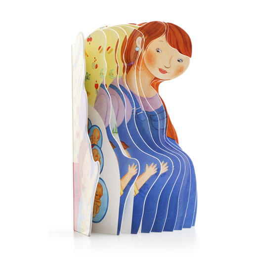 立体绘本《妈妈的孕程》和《我们的身体》共两册 商品图6