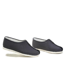 内联升男鞋手工单鞋千层底春秋单鞋僧鞋毛料夹鞋8177A