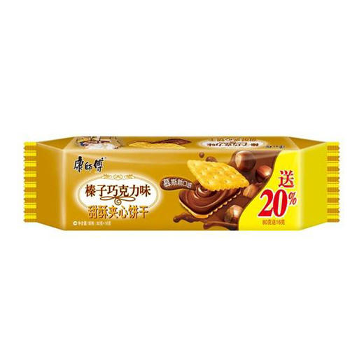 康师傅甜酥夹心饼干80g/袋 商品图0