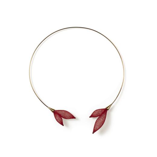 北京仓｜Vlum-Bourgeons-Framboise 树莓红 项圈［法国设计师］ 商品图0