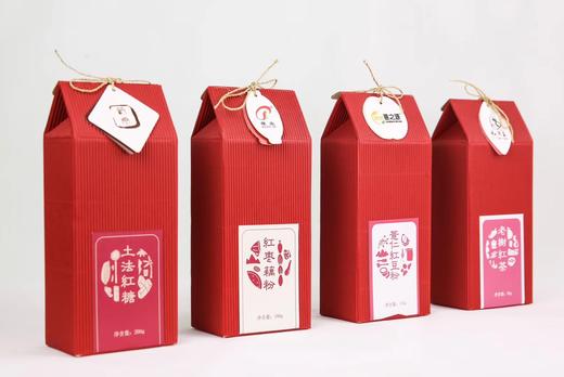 大山红了 特产礼盒系列 红糖 红枣藕粉 红茶 薏仁红豆粉 商品图4