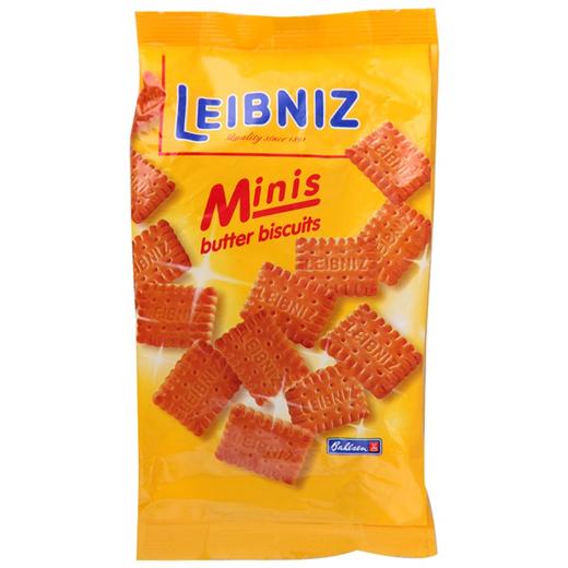 波兰进口 BahLsen莱布尼兹 迷你黄油饼干100g/袋 商品图0