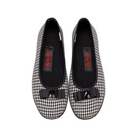 内联升女鞋手工单鞋千层底春夏海元鞋8706A