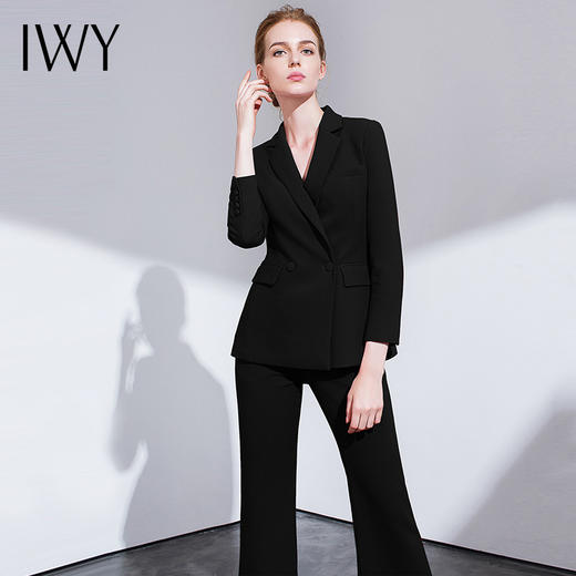 IWY/西服套装女时尚两件套名媛气质女装职业套装西装正装CP322 商品图1