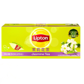 立顿 Lipton 茶叶 花草茶 茉莉花茶25包 50g/盒