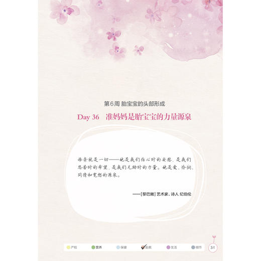 怀孕一天一页（第二版）孕产书籍孕妇书籍准妈妈读本胎教书籍 商品图3