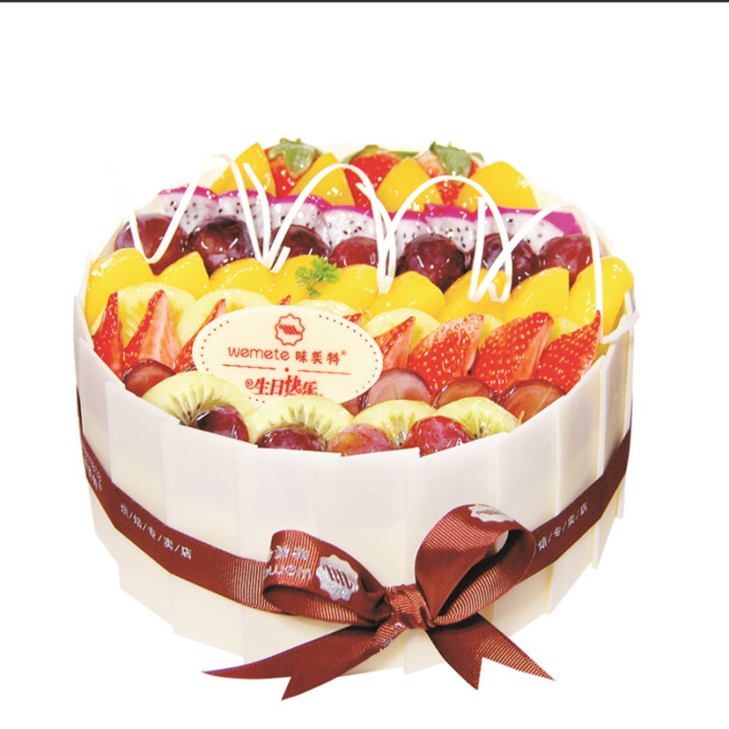 味美特“缤纷”水果大汇聚奶油蛋糕-如需6英寸，请添加客服微信咨询