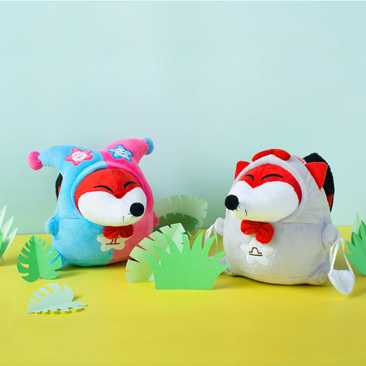 十二星座迷你狐狸公仔㆐搜狐商城 商品图3