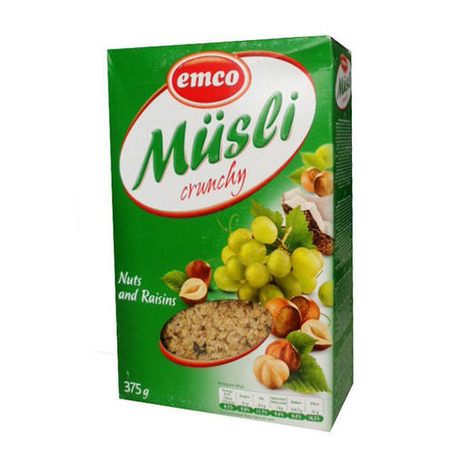 意美特果仁葡萄干香脆燕麦375g/盒 商品图0