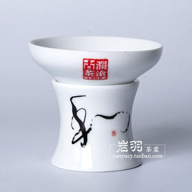 澜沧古茶茶具【过滤网套组】和字澜沧logo景德镇高白瓷方便实用配件