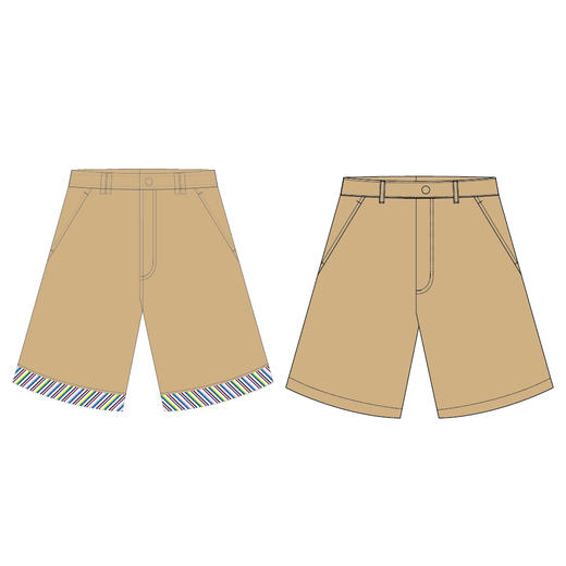 泸州高中-男五分裤/女七分裤 商品图0