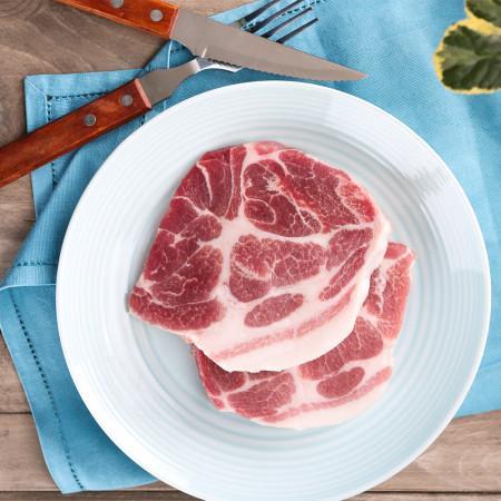 远谷散养黑猪梅花肉排500g 商品图0