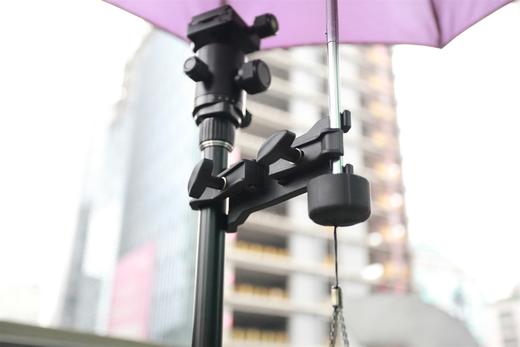 狼族优选 | 便携相机脚架雨伞夹器材夹 商品图1