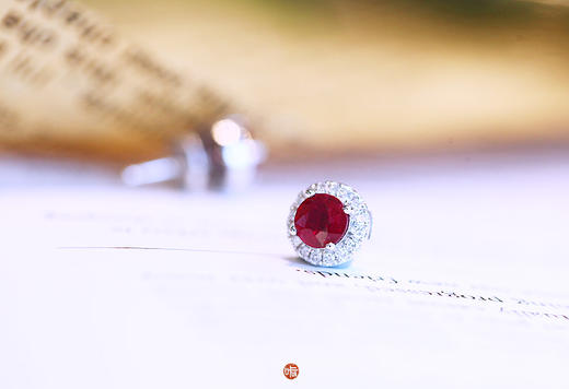 红宝石耳钉（现货已出，须定制） 商品图2