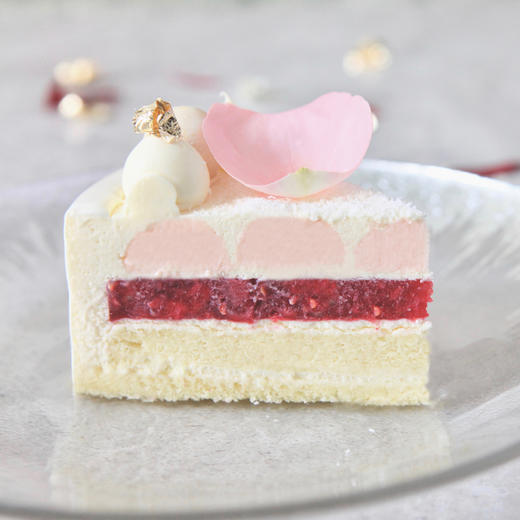 慕/玫瑰荔枝覆盆子蛋糕