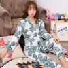 （永久下架3.26）韩版睡衣女士长袖休闲和服家居服套装HYD8202 商品缩略图3