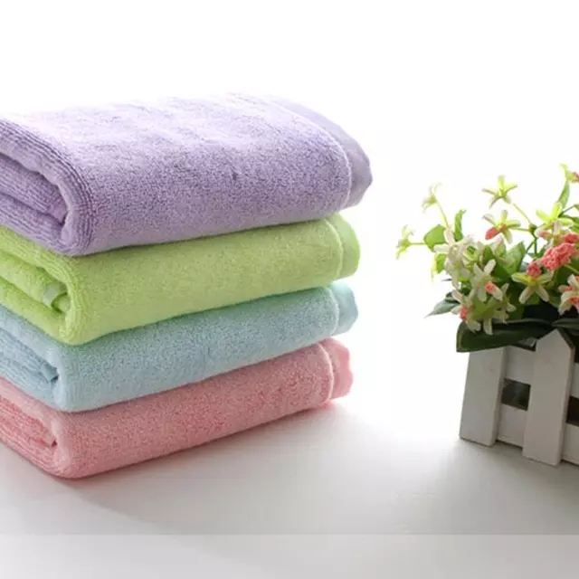 100%竹纤维毛巾 天然抗菌擦脸巾 吸汗巾