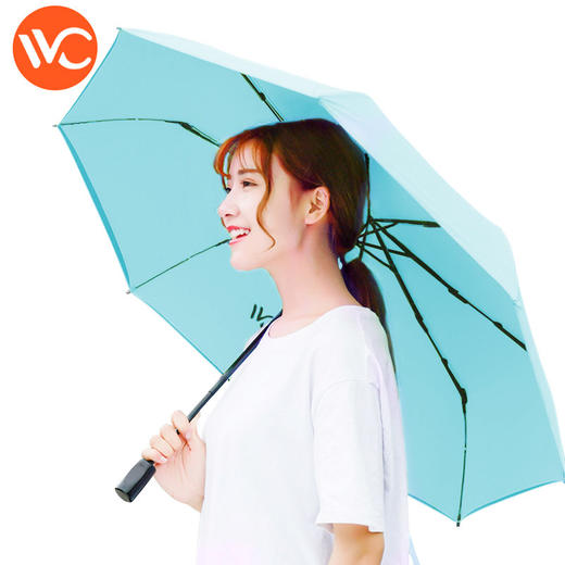 VVC 小清新防晒遮阳伞女防紫外线折叠晴雨伞两用太阳伞 商品图4