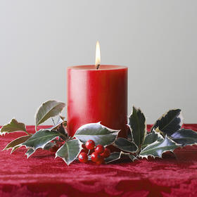 生日蛋糕蜡烛 红色 单拍不发货