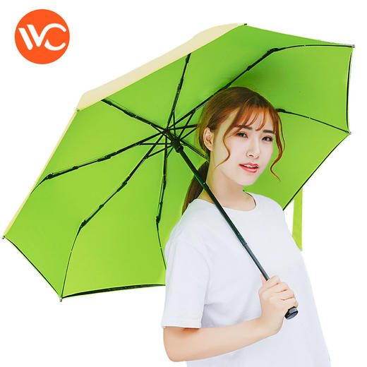 VVC 小清新防晒遮阳伞女防紫外线折叠晴雨伞两用太阳伞 商品图0