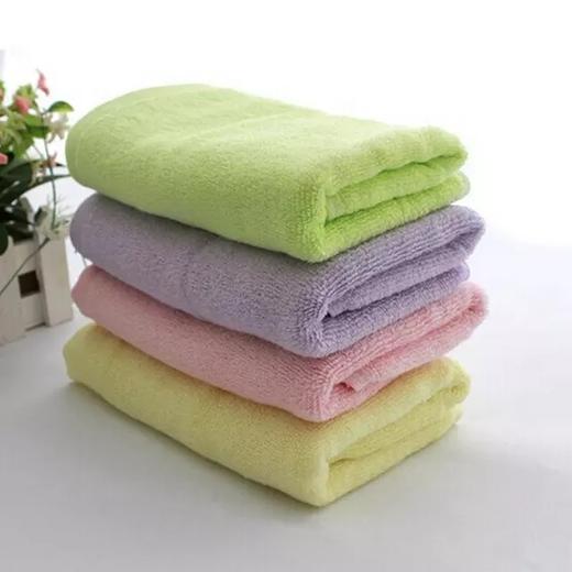 竹纤维儿童毛巾 天然抗菌擦脸巾 商品图0