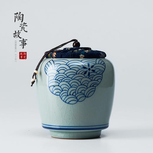 景德镇陶瓷茶叶罐 四款 商品图7