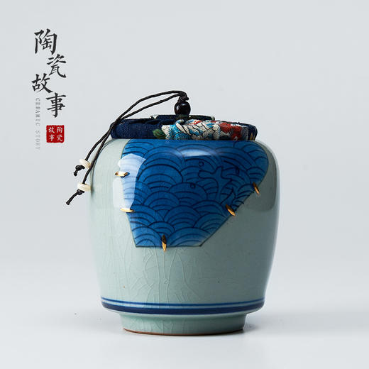 景德镇陶瓷茶叶罐 四款 商品图6