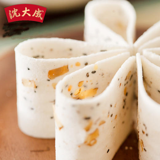 上海特产老字号沈大成核桃云片糕芝麻云片糕糕点点心含5小包