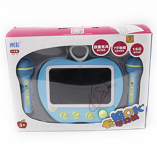 米蛋k5儿童早教机触摸屏视频故事机卡拉ok学习机c24