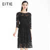 EITIE爱特爱女装秋季纱网蕾丝镂空大裙摆晚礼服连衣裙5777406 商品缩略图0