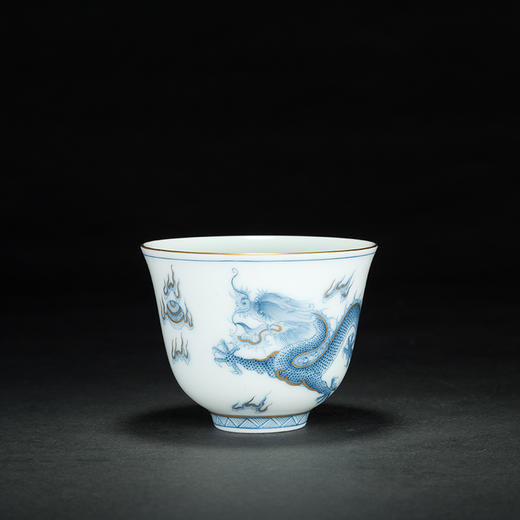 宝瓷林珐琅彩青花龙纹杯（已停产） 商品图1