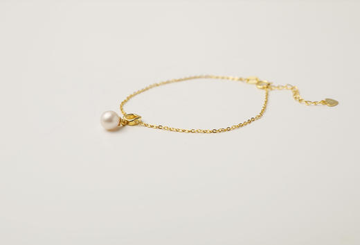 Pearl moments一颗珠纤细精巧珍珠手链 商品图2