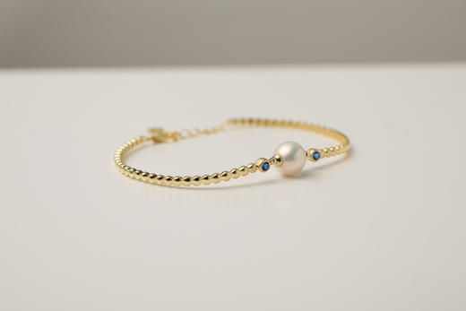 Pearl moments BLUE STONE BRACELET 蓝色麦穗珍珠手环 商品图2