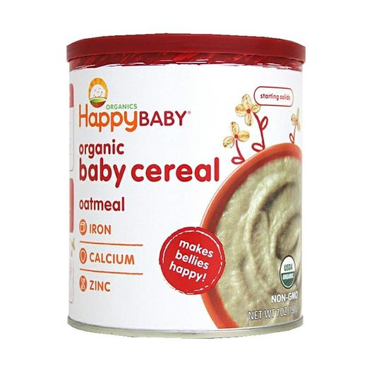 美国禧贝Happybaby有机米粉1-3段婴儿宝宝辅食米糊&有机混合物2段婴儿藜麦米粉 商品图3