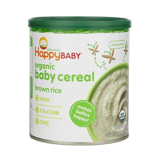 美国禧贝Happybaby有机米粉1-3段婴儿宝宝辅食米糊&有机混合物2段婴儿藜麦米粉 商品图2