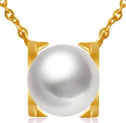 Pearl moments 经典牛头款珍珠项链 商品图1