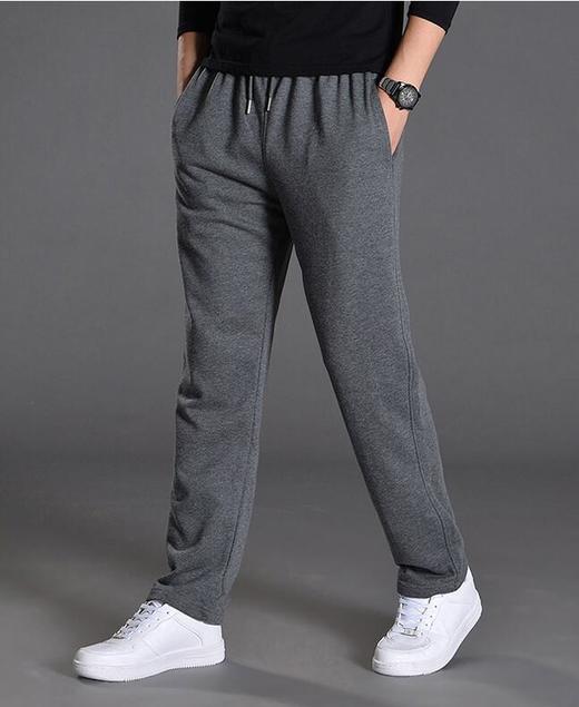 男士时尚休潮流闲舒适宽松直筒运动休闲卫裤031695