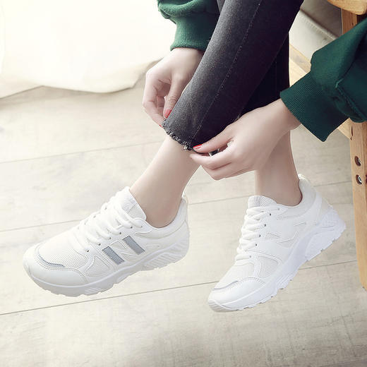 款小白鞋运动休闲鞋舒适跑步鞋KL-Y06 商品图3